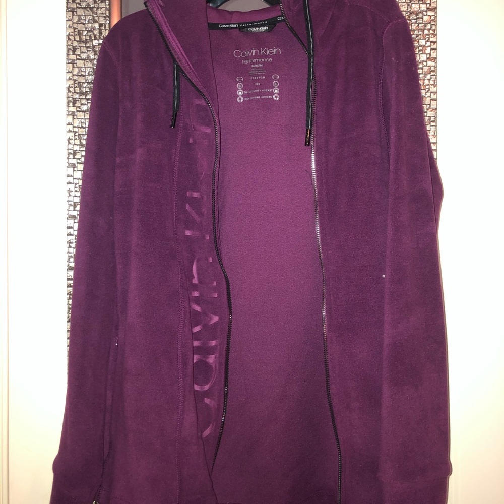 Purple Calvin Klein Jacket!